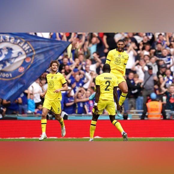 Nike Authentic 2021-2022 Chelsea England Soccer Jersey CV7888-732 Men’s Sz L - Picture 4 of 9